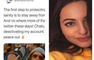 Sonakshi Sinha closed her Twitter account, said this