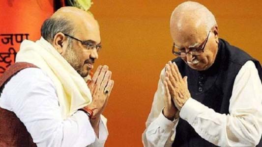 Home Minister Amit Shah met senior BJP leader LK Advani before hearing the Babri case