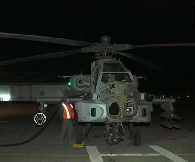 Indian Air Force's night operations at the forward airbase ...