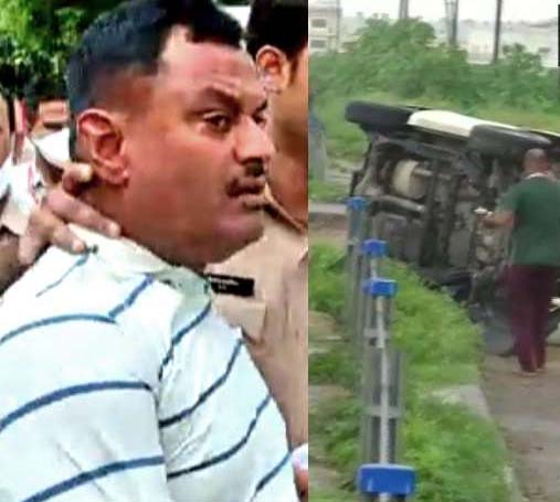 8 policemen's killer gangster Vikas Dubey killed in Kanpur