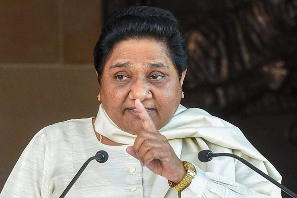 Mayawati said, Uttar Pradesh government immediately came into action in terms of law and order