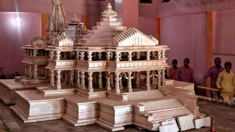 Ram temple to be 161 feet high with five domes: Kameshwar Chaupal