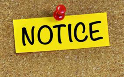 Notice to 22 schools denying admission of beneficiary children