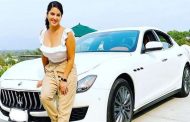 Sunny Leone shares a picture on social media with Maserati's new car