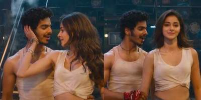 Ananya-Ishaan added color to the song 'Tahs-Nahs'