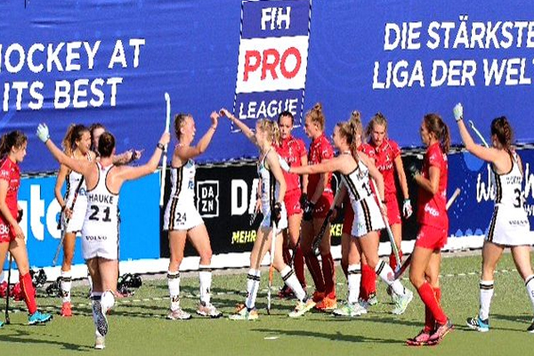 Belgian men's and German women's teams win in Hockey Pro League