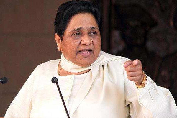 Mayawati expressed concern about UP's law and order