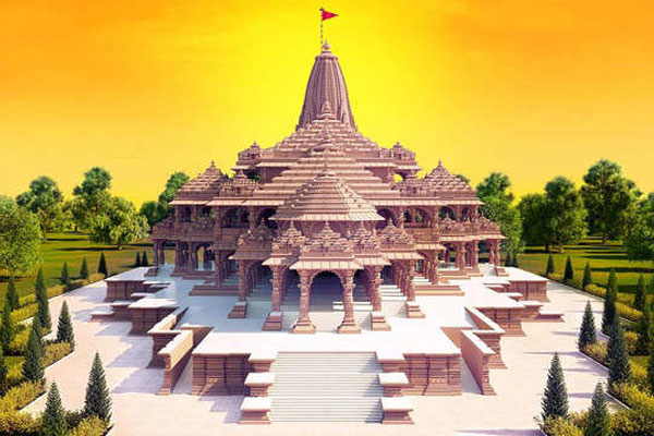 Ram temple near Ayodhya, will be constructed in 13000 square meter covered area
