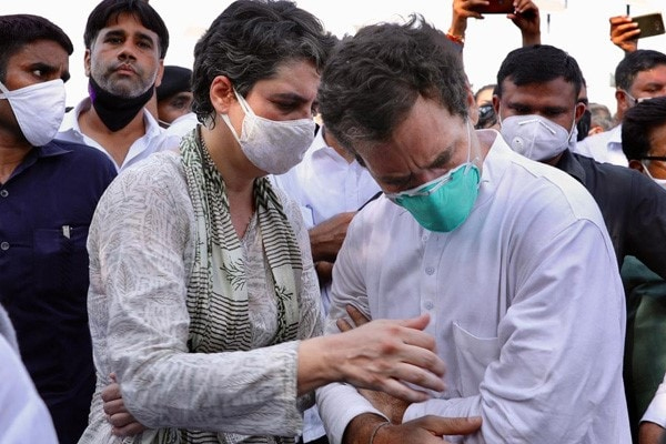 Case filed against Rahul and Priyanka Gandhi under epidemic act