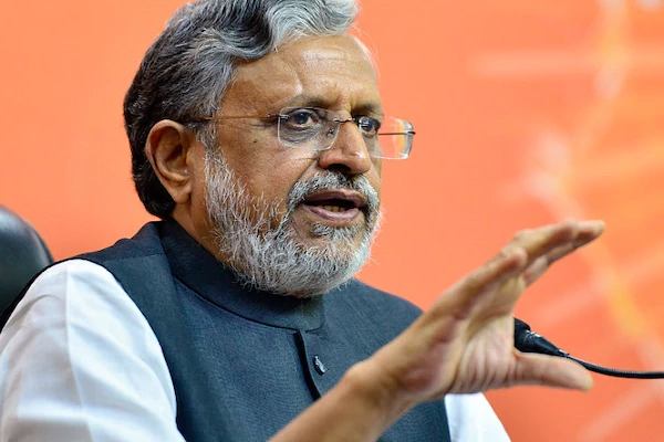 Stay out or in jail, Lalu's election 'brand value' zero: Sushil Modi