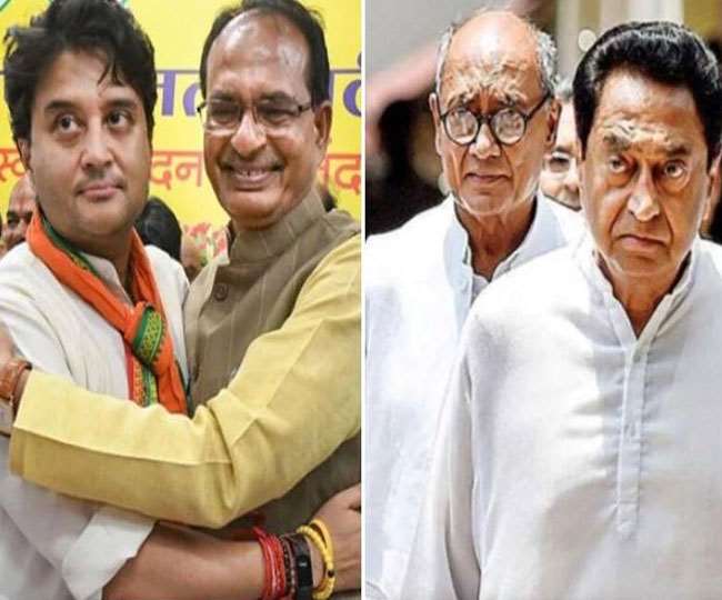 Shiva 'Raj' pass in 20-20, BJP won 19 seats out of 28, Kamal-Diggi clean bowled
