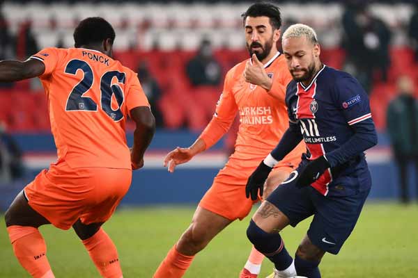 Champions League: PSG won by Neymar's hat-trick