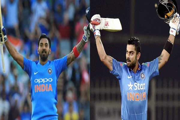 Rahul at number 3 in T20 ranking, Kohli at 8th position