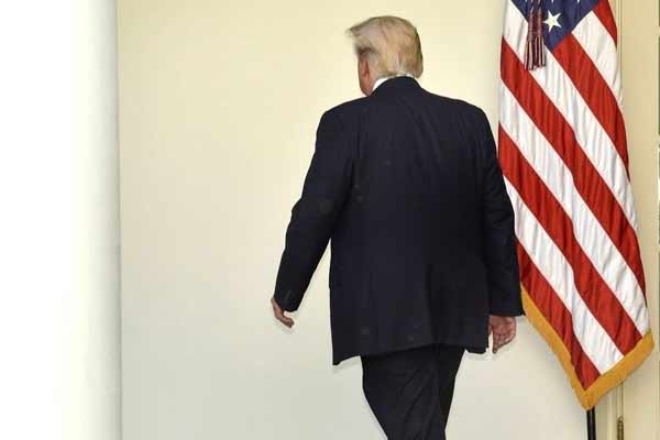 Trump did not comment on the possibility of joining the Biden's oath program