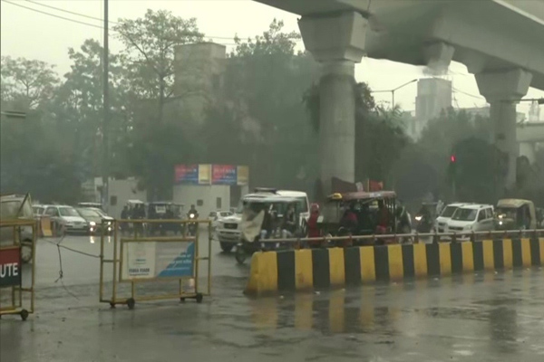 Light rain, hail affected life in Delhi