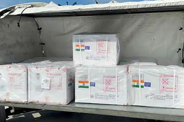 Nepal receives Kovid vaccine from India