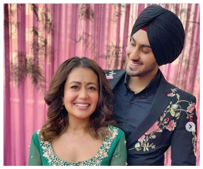 Neha Kakkar and Rohanpreet Singh are celebrating their first Lohri after marriage
