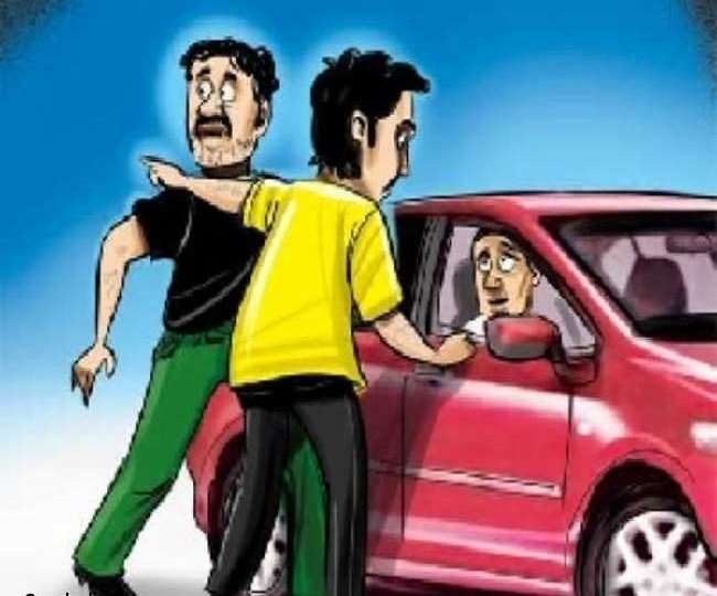 Car riders kidnap woman in Hamirpur and rob them, police file a case