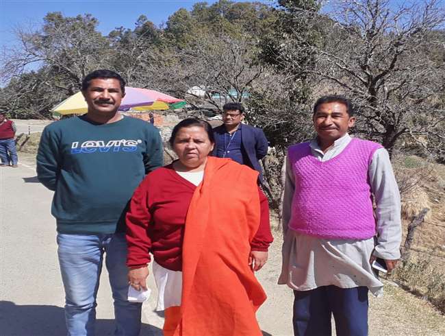 Sadhvi Uma Bharti meditated in Mahavatar's cave for two hours, left Gopeshwar in the afternoon