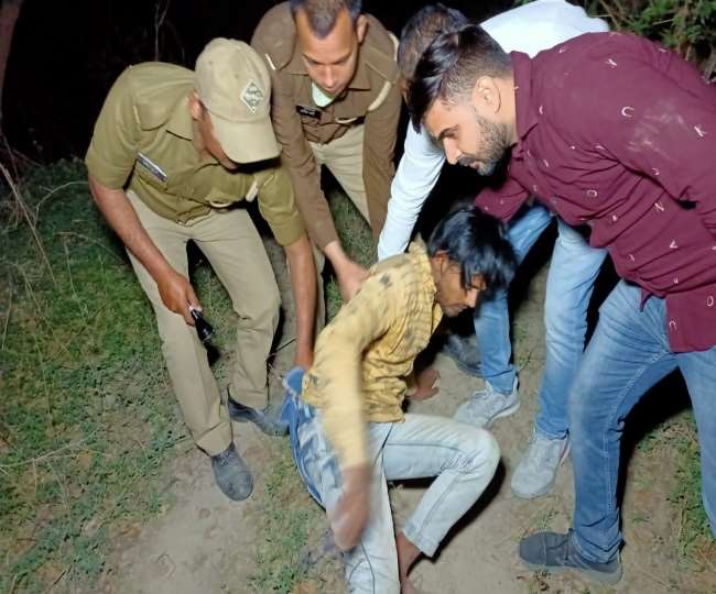 Police were preparing for the alleged cow slaughter in Hapur, Uttar Pradesh, police reached