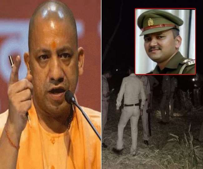 Daroga Prashant Yadav shot dead, financial assistance of 50 lakh to martyr's family, CM Yogi said - Strict action will be taken against the culprits