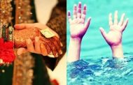 Hivoltage drama on the third day of marriage at home, angry young man jumped into Gomti
