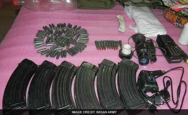 Large cache of arms and ammunition recovered along the border with Pakistan in Punjab