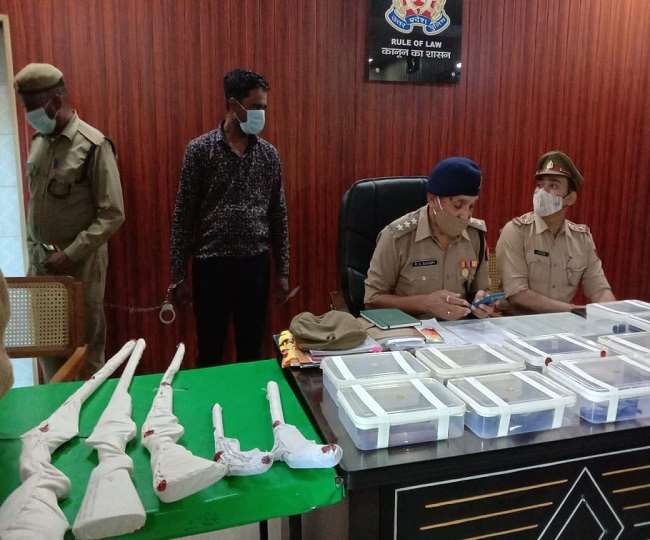 Ashaha's large consignment recovered in Muzaffarnagar, two smugglers arrested; The accused were running an illegal arms factory
