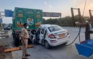 Just now a painful accident happened on Yamuna Expressway, 3 killed, 2 injured