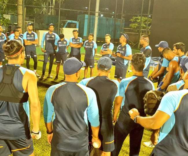 Team India's players on Sri Lanka tour practiced under lights for the first time, BCCI shared photo