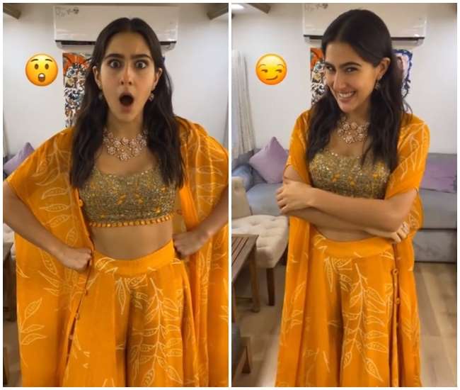 Sara Ali Khan showed 15 expressions in 30 seconds, fans of cuteness went crazy