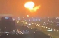 Massive explosion at the port in Dubai, the explosion was heard from afar