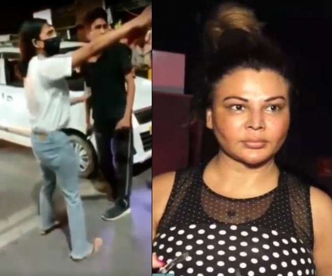 Rakhi Sawant came to the support of Lucknow's cab driver, sharing the video and heard the girl