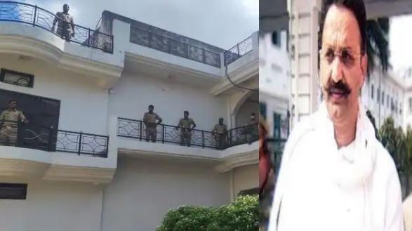 Big action of Yogi government, attachment of property worth two crore 18 lakhs of Mukhtar Ansari's wife and brother-in-law, action on luxurious bungalow in Ghazipur and flat in Lucknow