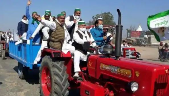 Farmers will take out tractor rally by hoisting the flag at Ghazipur border today