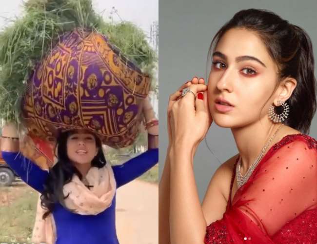 Sara Ali Khan got the fans to visit India, sometimes in the fields of Bihar and sometimes in the streets of Banaras