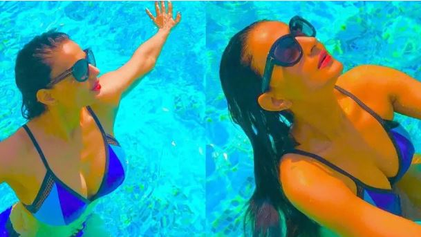 Ameesha Patel broke the limits of boldness at the age of 45, bikini photos created panic on the internet