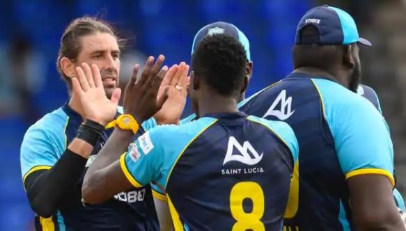 St Lucia Kings reached the final for the second time in a row by defeating the Knight Riders