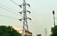 Due to heavy rain, electric wires were broken at many places in the city, lights went off.