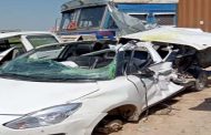 Car collided with truck parked on Delhi-Agra highway in Mathura, four members of a family died