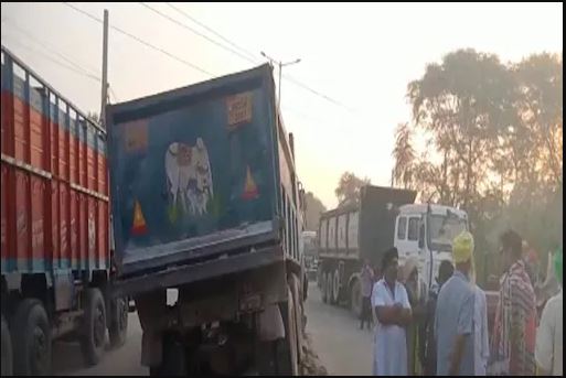 Big accident in Haryana: The fast speed truck crushed the agitator women farmers, 3 killed