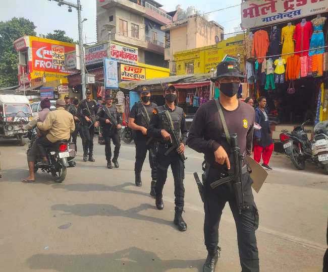 Vigilance increased: Alert in Ayodhya regarding terrorist inputs, police force visited and tested security arrangements
