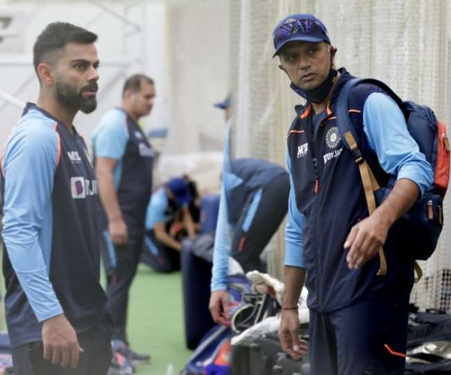 Coach Dravid made Kohli practice, the fans were delighted to see