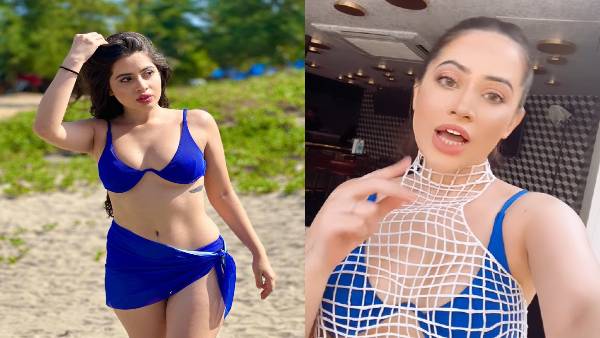 Urfi wore a netted net over a blue bikini, replied to the trollers by sharing the video