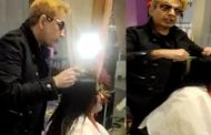 Hairstylist Javed Habib spat on the head of a woman from UP's Baghpat on the stage, video went viral