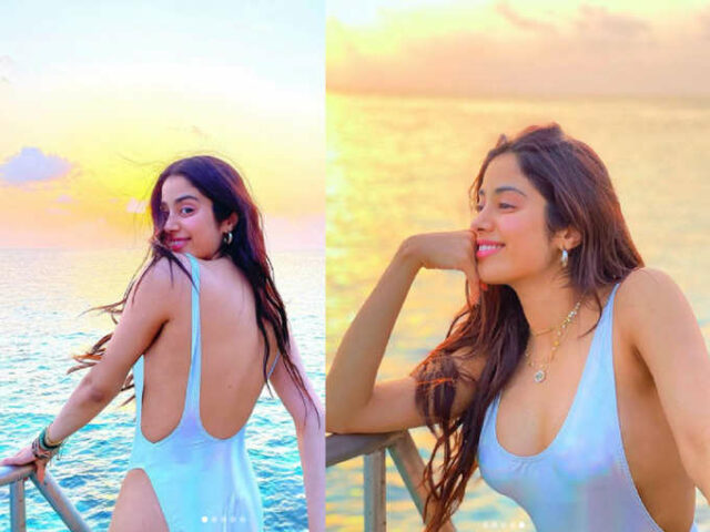 Janhvi Kapoor wore a skin tight bralette dress, people said - I have fun