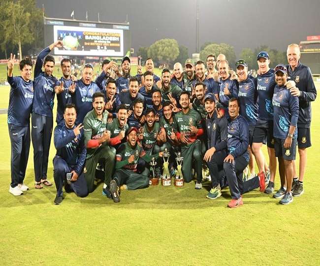 Bangladesh beat South Africa, which had eliminated India, in the ODI series