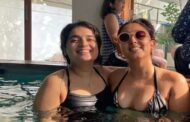 Ira Khan was seen having fun with friends in the pool, bold style seen in swimming dress