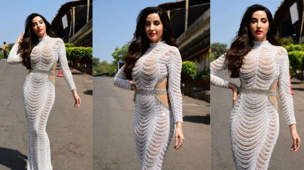 Nora Fatehi showed her killer figure in a transparent dress, fire broke out in the comment section!