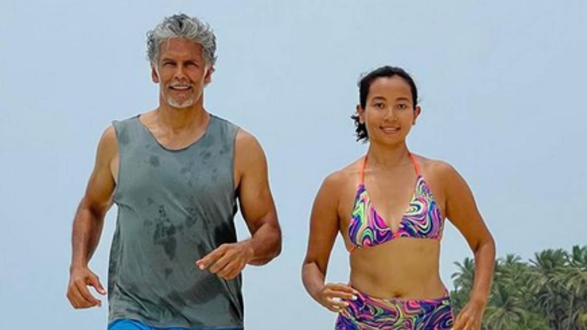 Milind Soman opened bedroom secrets, said - still more than 26 years younger wife...